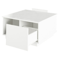 Konferenční stolek DALAN, bílá