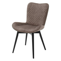 Jídelní židle SARANDER buk černá/cappuccino