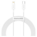 Kabel Baseus Superior Series Cable USB-C to Lightning, 20W, PD, 2m (white) (6953156205369)