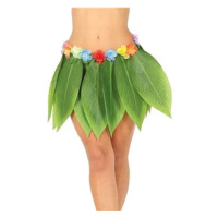 Dospělá Sukně Havajská - Hawaii - Tropické Listy - 38 cm