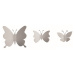 Nástěnná 3D dekorace Crearreda SD White Butterflies 24001 Bílí motýli