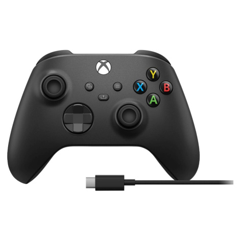 Xbox Wireless Controller černý + USB-C kabel Černá Microsoft