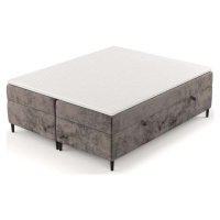 Hnědá boxspring postel s úložným prostorem 160x200 cm Araya – Maison de Rêve