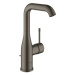 Vysoká umyvadlová baterie Grohe Essence New s otočným raménkem Brushed Hard Graphite 32628AL1