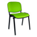 Konferenční židle ISO eko-kůže Žlutozelená D5 EKO