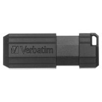 VERBATIM Flash Disk 16GB Store 'n' Go PinStripe, černý Černá