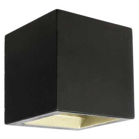 Light Impressions Deko-Light nástěnné přisazené svítidlo Mini Cube černá 220-240V AC/50-60Hz 4,0