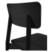 Jídelní židle Casale - lakovaný dub - černá - Ethnicraft