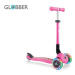 Globber Junior Foldable Fantasy Lights - Neon Pink - Flowers
