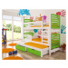 Designový dětský nábytek zelený Dunkeld