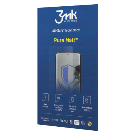 3mk Pure Matt matná ochranná fólie na displej pro telefon Apple iPhone 15