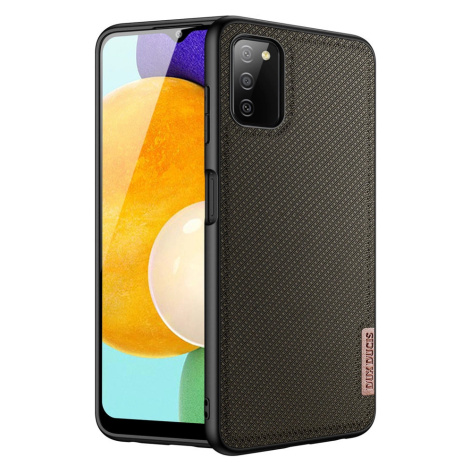 Dux Ducis Fino pouzdro s nylonovým potahem Samsung Galaxy A03s zelené DUX DUCIS SKIN