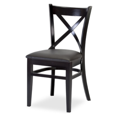 Židle A010-P - čalouněný sedák Barva korpusu: Dub - sonoma, látka: Micra arancio
