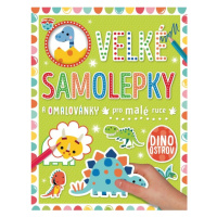 Velké samolepky a omalovánky pro malé ruce Dino ostrov Svojtka & Co. s. r. o.