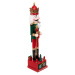 Vánoční figurka | NUTCRACKER | adventní kalendář s louskáčkem | 42 cm | 867786