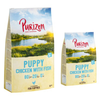 Purizon Single Meat / Bez obilovin - 12 + 2 kg zdarma - Puppy kuřecí s rybou - bez obilnin