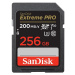 SanDisk SDXC karta 256GB Extreme PRO (200 MB/s Class 10, UHS-I U3 V30)