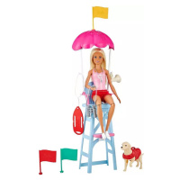 Barbie panenka plavčice herní set s doplňky