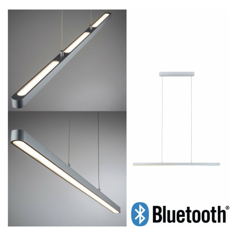 PAULMANN LED závěsné svítidlo Smart Home Bluetooth Lento měnitelná bílá 43W matný chrom stmívate