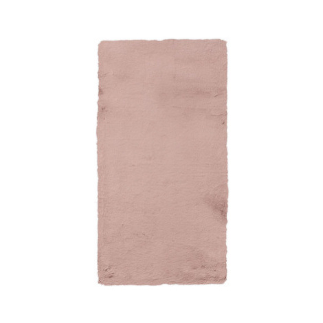 Koberec Laza 80x150 cm, umělá kožešina, růžový Asko
