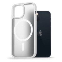 AlzaGuard Matte Case Compatible with Magsafe pro iPhone 13 mini bílý