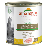Výhodné balení Almo Nature HFC Natural 24 x 280 g - Mix: kuře & losos, kuře & krevety, tuňák & k