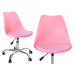 TZB Kancelářská židle EB-ELM růžová