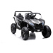 mamido  Elektrické autíčko Buggy UTV Strong 24V nafukovací kola bílé