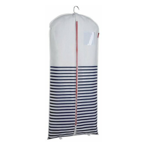 Compactor Úložný obal na obleky a dlouhé šaty MARINE, 60 x 137 cm, modro-bílá