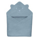 Lionelo Muslin Hooded Towel Grey Sky