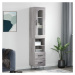 vidaXL Skříň highboard šedá sonoma 34,5 x 34 x 180 cm kompozitní dřevo