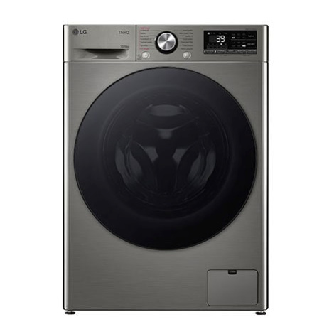 Parní pračka / sušička LG - 10 / 6 kg -  1400 ot./min - Direct Drive™ - AI DD™ - Stříbrná