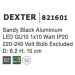 NOVA LUCE bodové svítidlo DEXTER černý hliník GU10 1x10W 821601