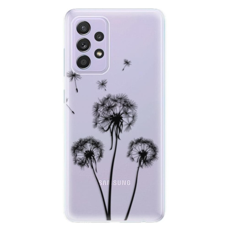 iSaprio Three Dandelions - black pro Samsung Galaxy A52