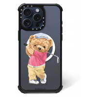 Pouzdro pro Apple Iphone 15 Teddy Golfer 001 Babaco Magsafe Průsvitné