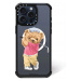 Pouzdro pro Apple Iphone 15 Teddy Golfer 001 Babaco Magsafe Průsvitné