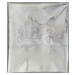 Top textil PVC ubrus stříbrný 140x140 cm