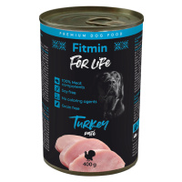 Fitmin Dog For Life 6 x 400 g - krůtí