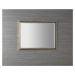 Sapho AMBIENTE zrcadlo v dřevěném rámu 720x920mm, bronzová patina