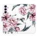 iSaprio Flip pouzdro Pink Flowers pro Samsung Galaxy A55 5G