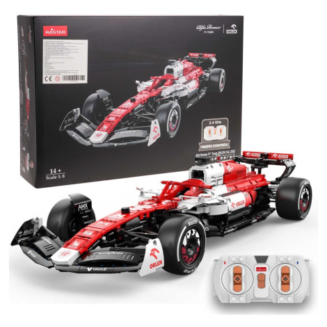 mamido  Stavebnice autíčko na dálkové ovládání R/C Alfa Romeo F1 C42 1:8 2261 dílů RC