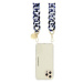 La Coque Francaise Alice phone chain white and blue