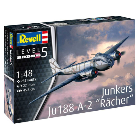 Plastic modelky letadlo 03855 - Junkers Ju188 A-1 "Rächer" (1:48) Revell