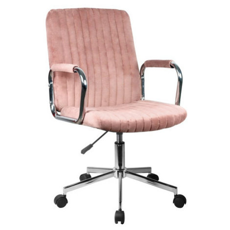 Otočná židle FD-24, růžová Akord
