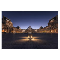 Fotografie Dark Louvre, Jorge Ruiz Dueso, 40 × 26.7 cm