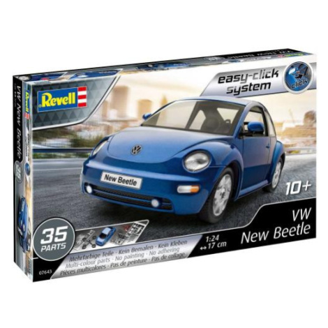 EasyClick ModelSet auto 67643 - VW New Beetle (1:24) Revell