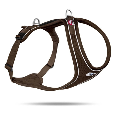 Curli Postroj pro psy Belka Comfort Brown XS, 15-20 kg