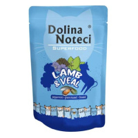 Dolina Noteci SUPERFOOD 85g jehněčí a telecí maso pro kočky 80% masa