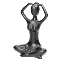 Dekoria Figurka Woman Yoga II, 19,5 x 14 x 28 cm