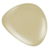 Kameninový talíř 23x27,5 cm CUBA PANNA ASA Selection - krémový